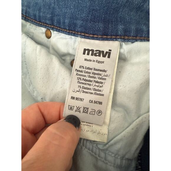 Mavi Men's Jeans Size 40x32 Jake Slim Leg Medum Wash - Picture 5 of 7